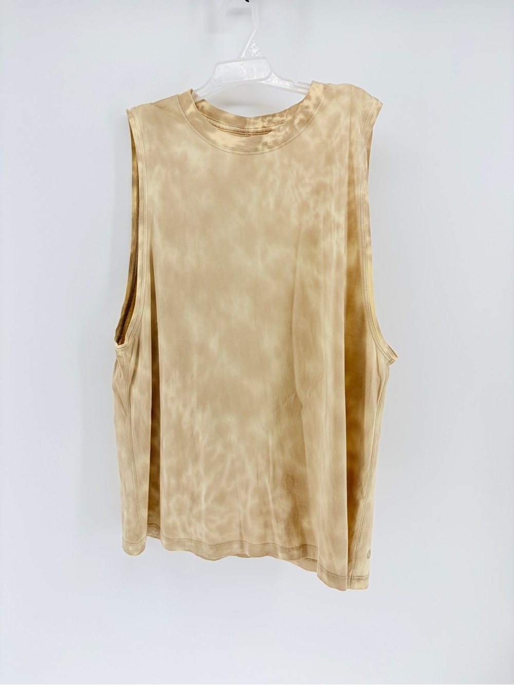 Lululemon All Yours Tank Top Marmoleado Tie Dye Lemon Chiffon Trench Oversized